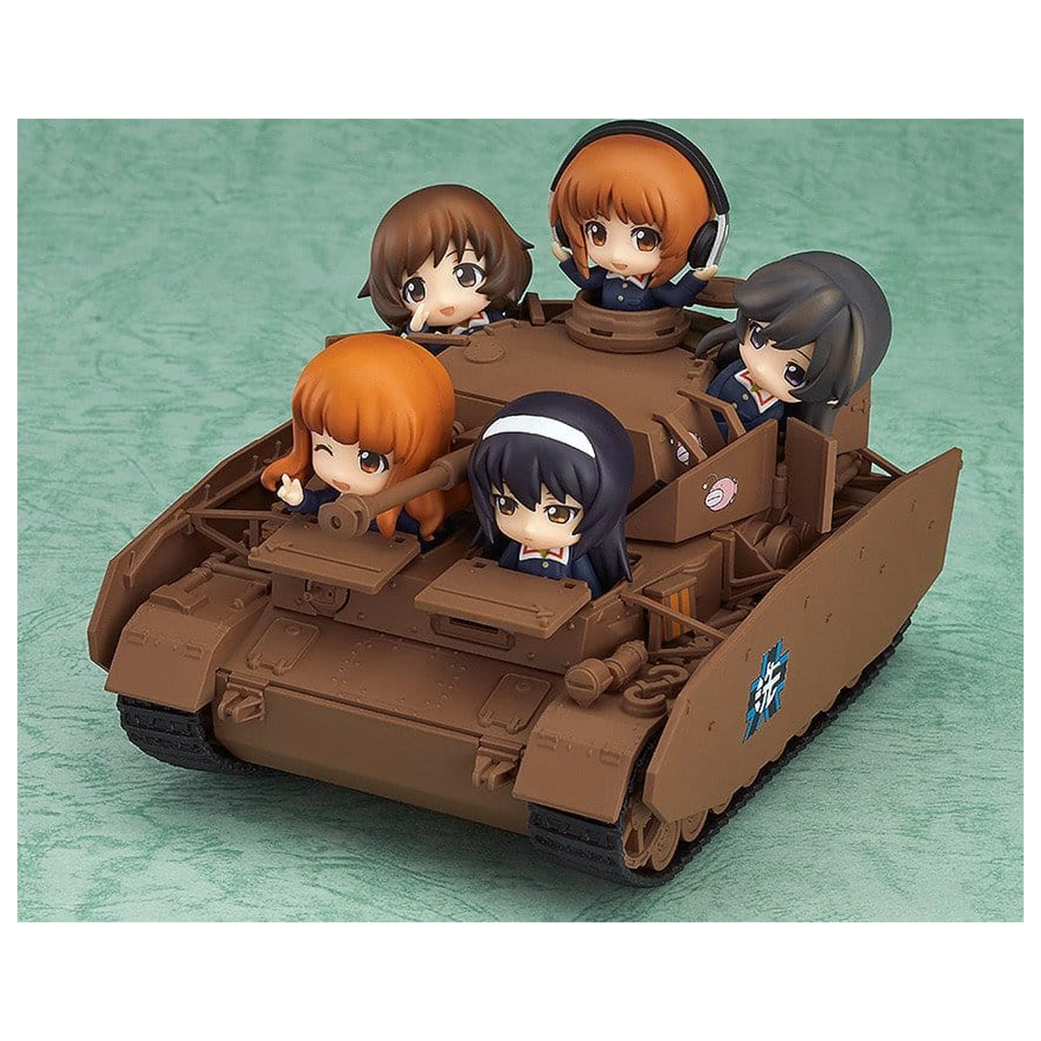 Girls und Panzer das Finale Nendoroid More Fahrzeug Panzer Kampfwagen IV Ausf.D (H Ver.) 8 cm Produktfoto