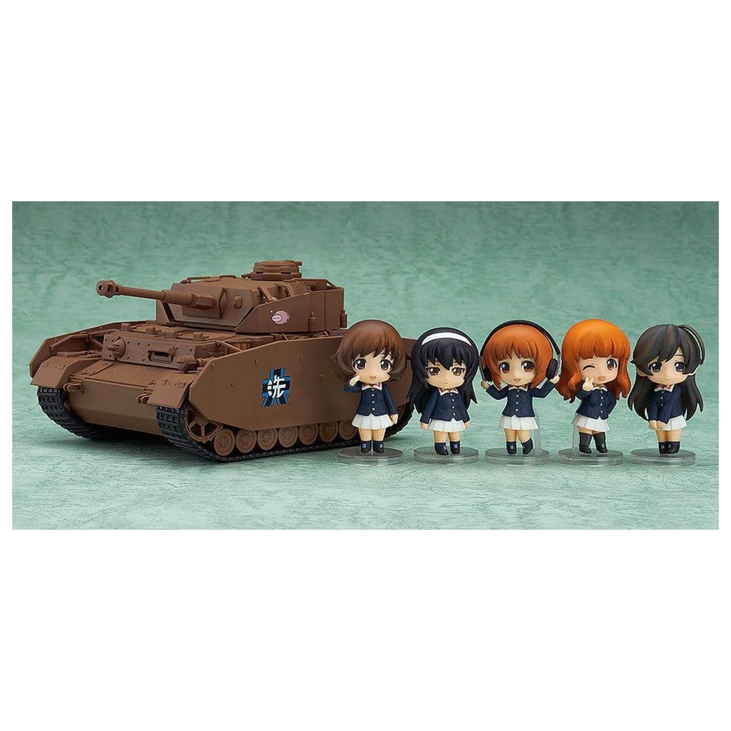 Girls und Panzer das Finale Nendoroid More Fahrzeug Panzer Kampfwagen IV Ausf.D (H Ver.) 8 cm Produktfoto