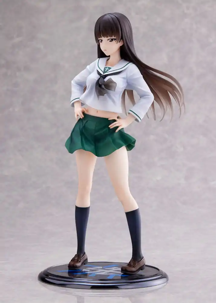 Girls und Panzer Senshadou Daisakusen! PVC Statue 1/7 Shiho Nishizumi Oarai Girls High 25 cm termékfotó