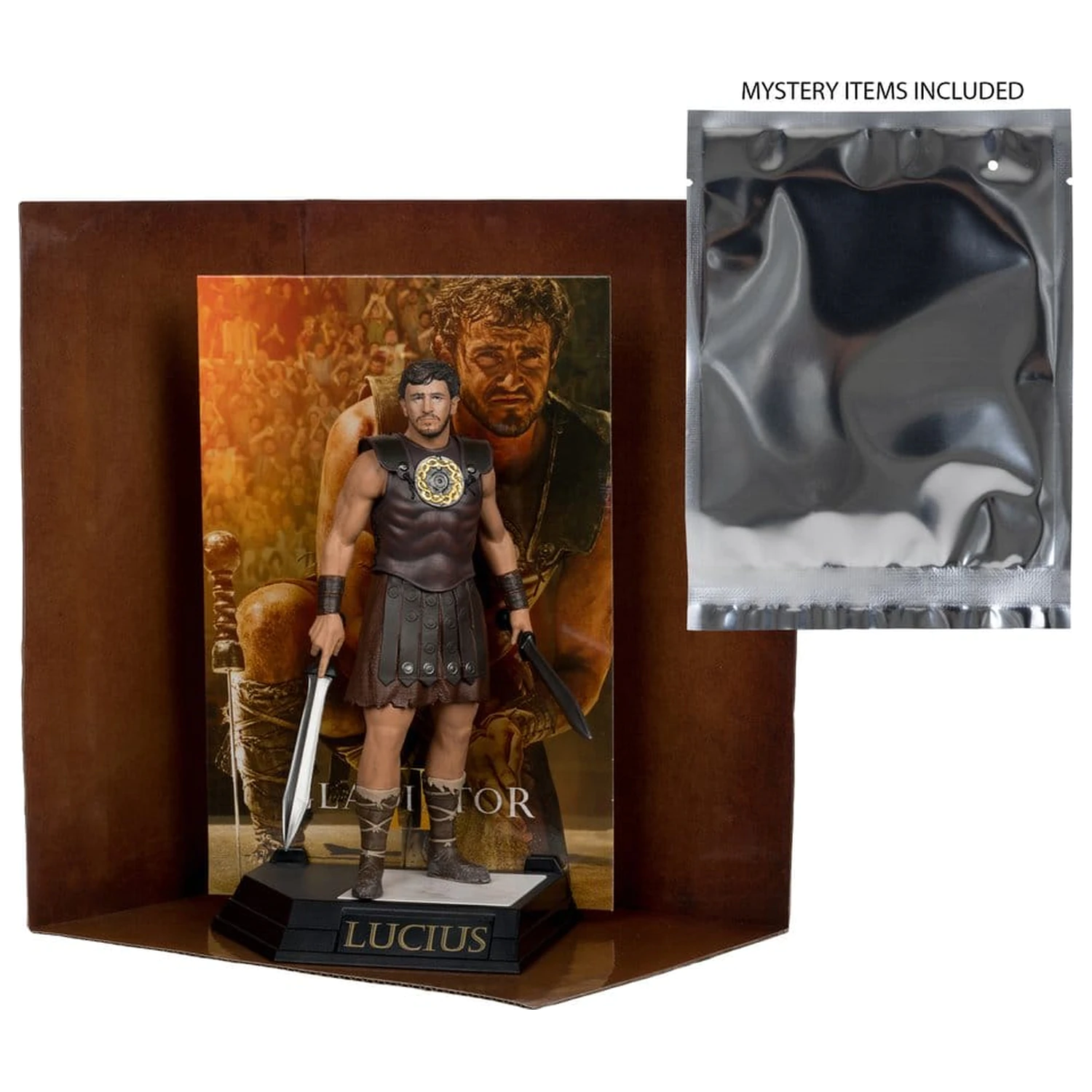 Gladiator II Movie Maniacs Statue Lucius 16 cm Produktfoto
