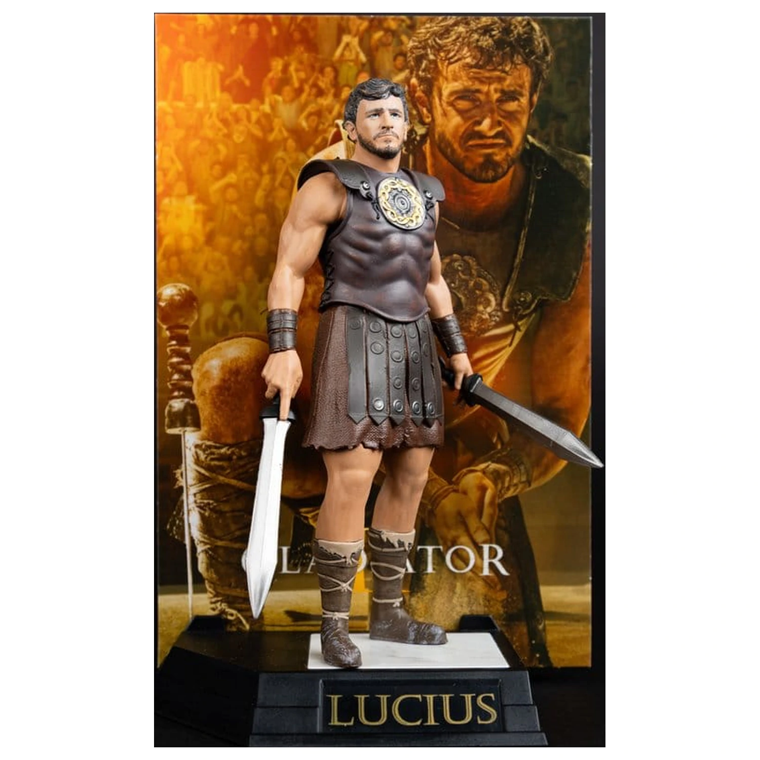 Gladiator II Movie Maniacs Statue Lucius 16 cm Produktfoto