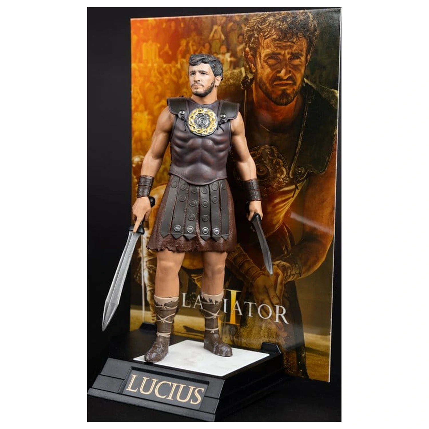 Gladiator II Movie Maniacs Statue Lucius 16 cm Produktfoto