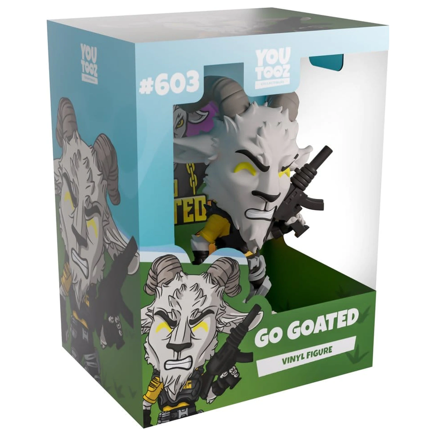 Go Goated Vinyl Figur Combat Goat 11 cm Produktfoto