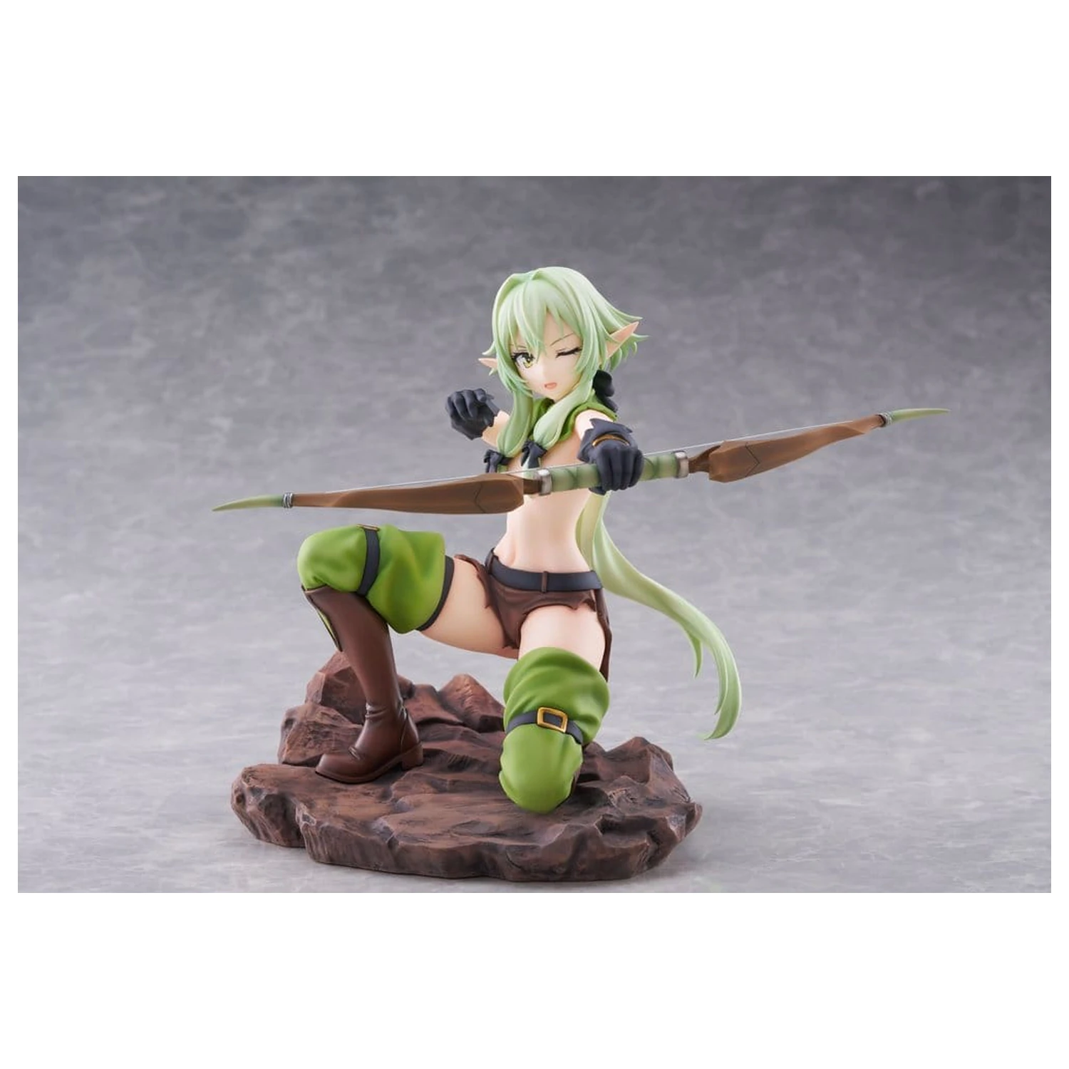 Goblin Slayer II PVC Figur 1/7 High Elf Archer battle with goblins Ver. AmiAmi Limited Edition 16 cm Produktfoto