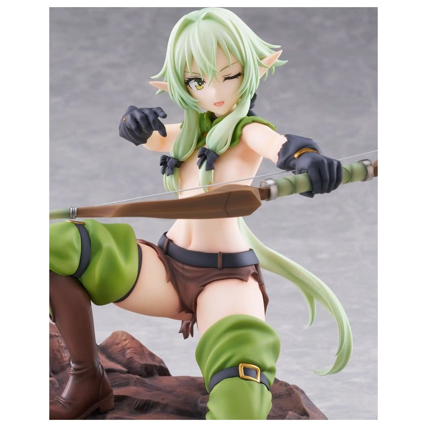 Goblin Slayer II PVC Figur 1/7 High Elf Archer battle with goblins Ver. AmiAmi Limited Edition 16 cm Produktfoto