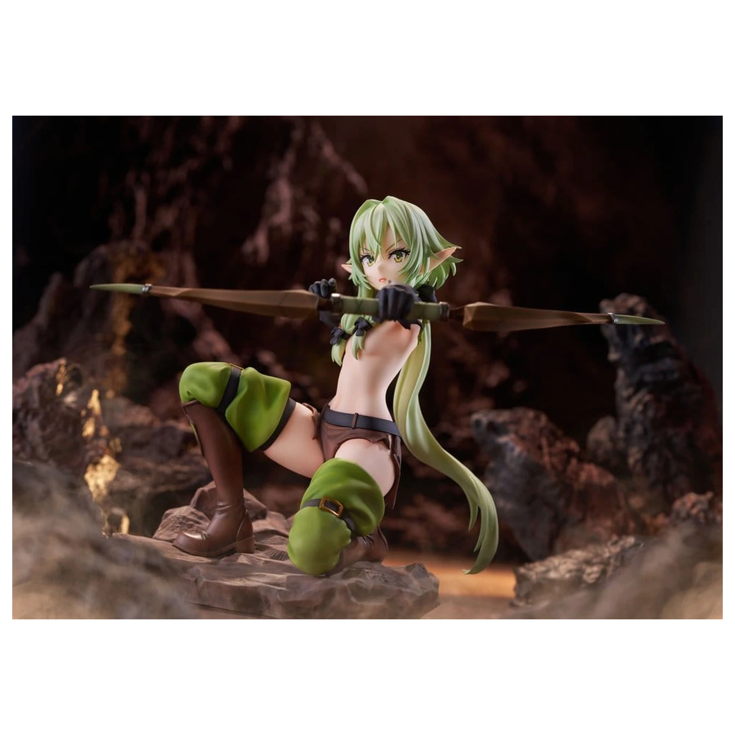 Goblin Slayer II PVC Figur 1/7 High Elf Archer battle with goblins Ver. 16 cm Produktfoto