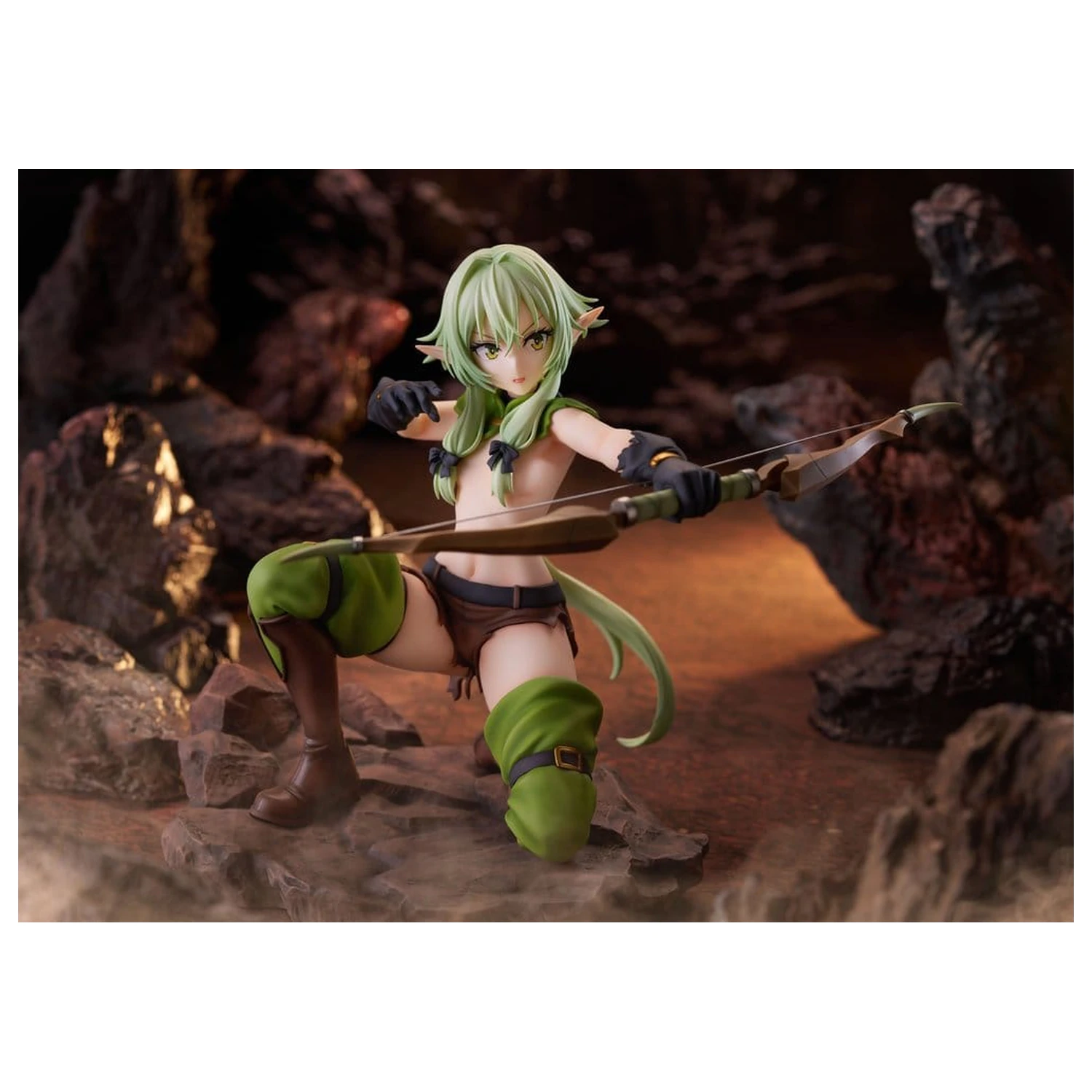 Goblin Slayer II PVC Figur 1/7 High Elf Archer battle with goblins Ver. 16 cm Produktfoto