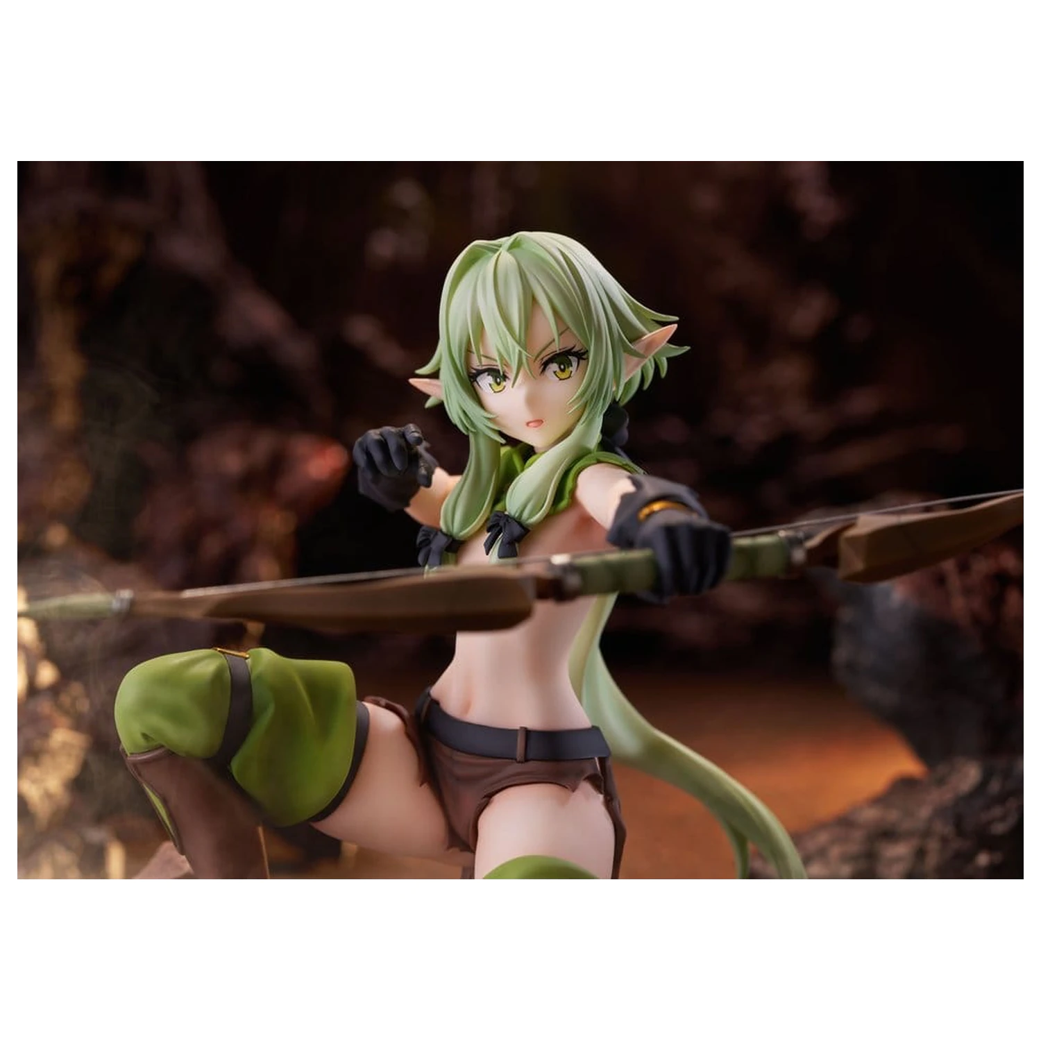Goblin Slayer II PVC Figur 1/7 High Elf Archer battle with goblins Ver. 16 cm Produktfoto