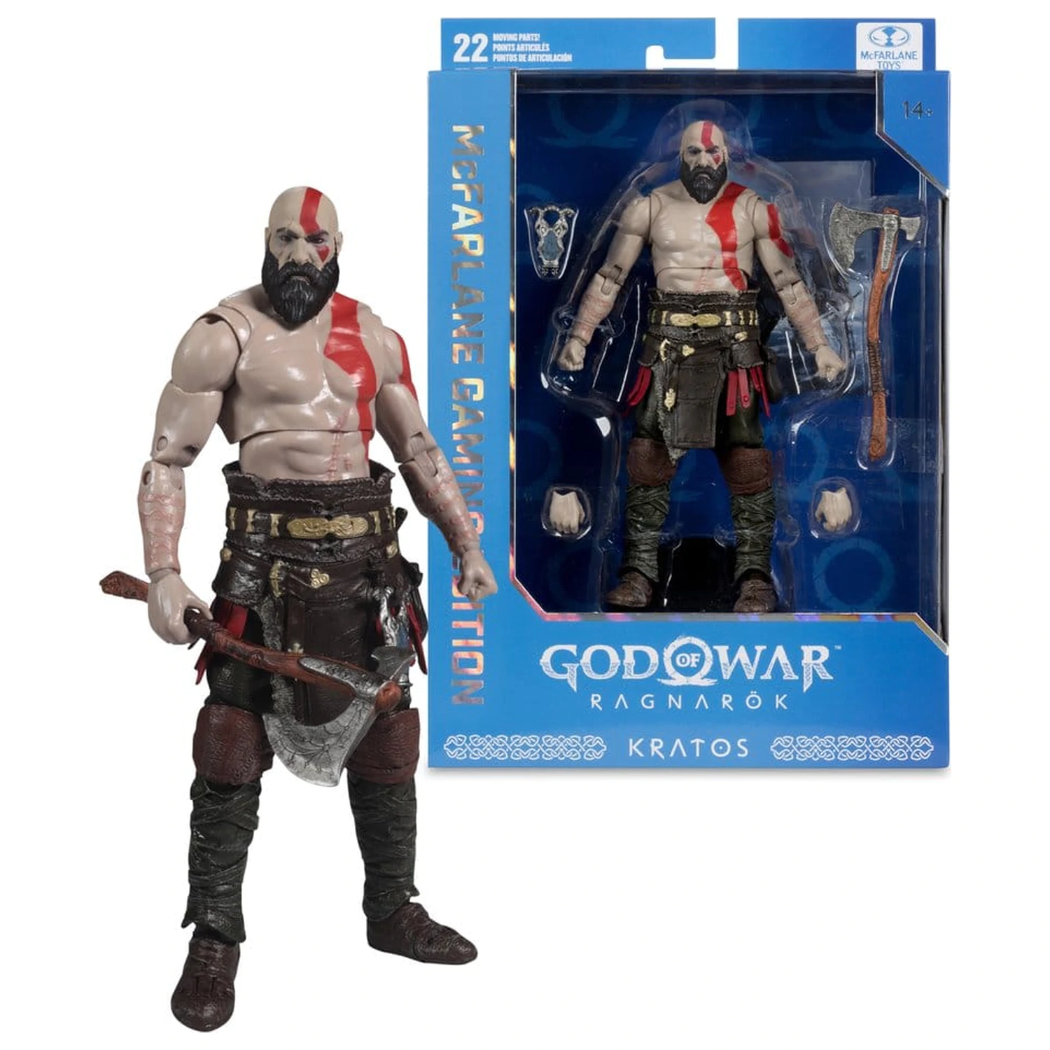 God of War Actionfigur Kratos 18 cm Produktfoto