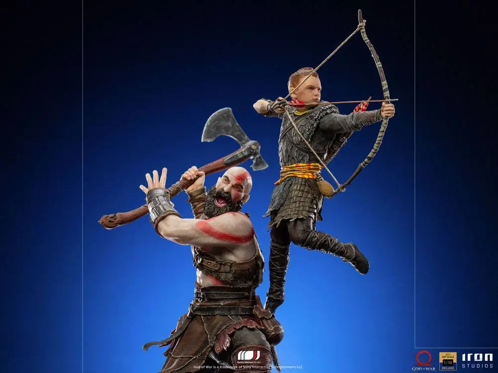 God of War BDS Art Scale Statue 1/10 Kratos & Atreus 34 cm termékfotó