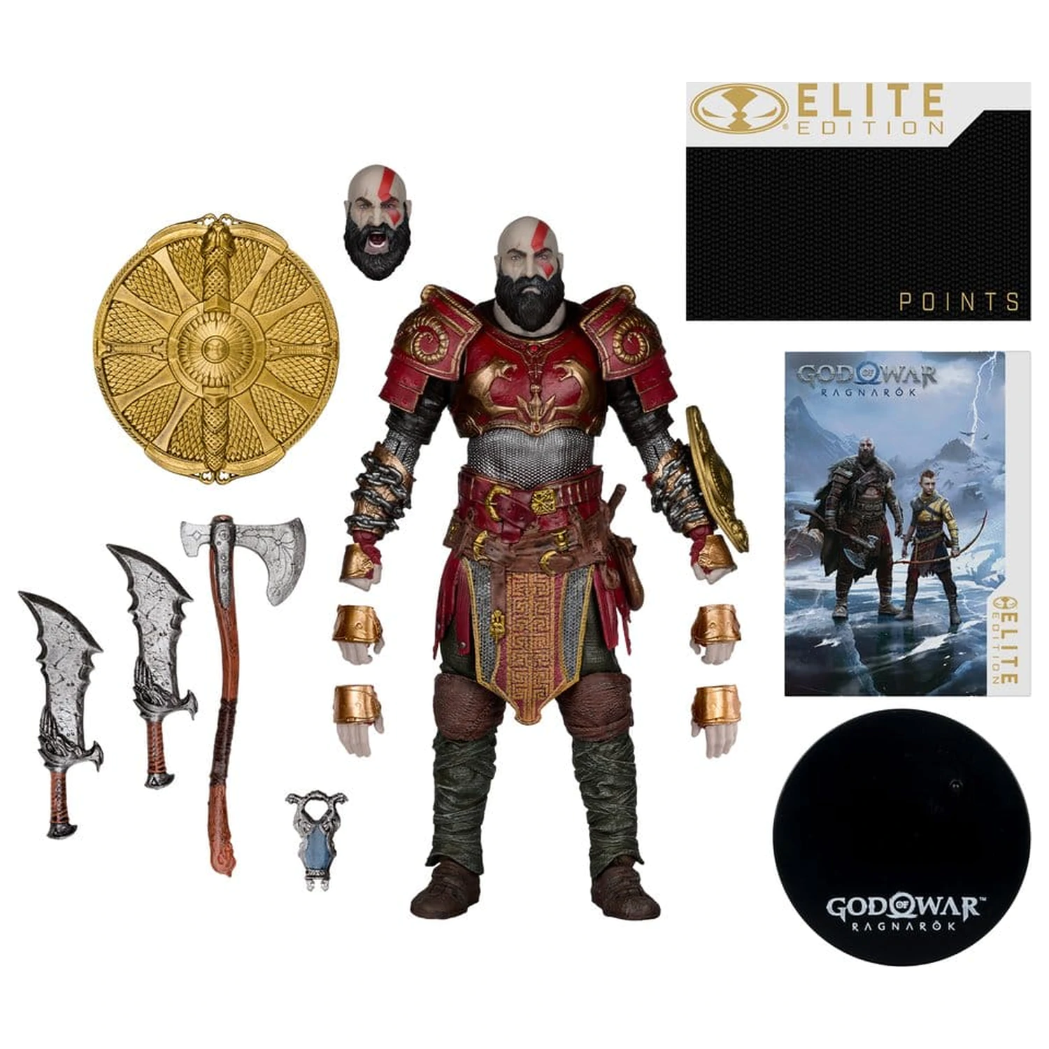 God of War McFarlane Elite Edition Actionfigur Kratos 18 cm Produktfoto