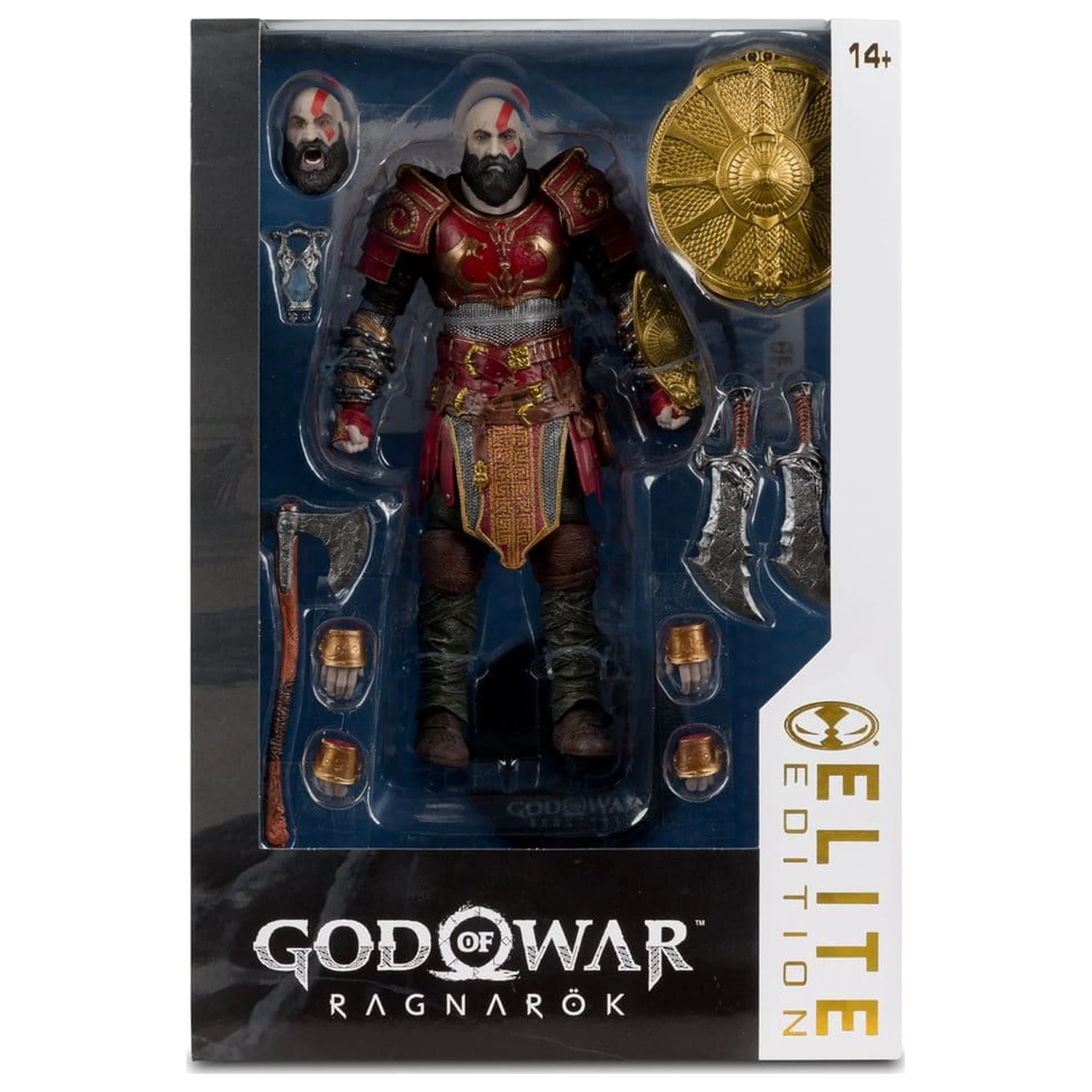 God of War McFarlane Elite Edition Actionfigur Kratos 18 cm Produktfoto