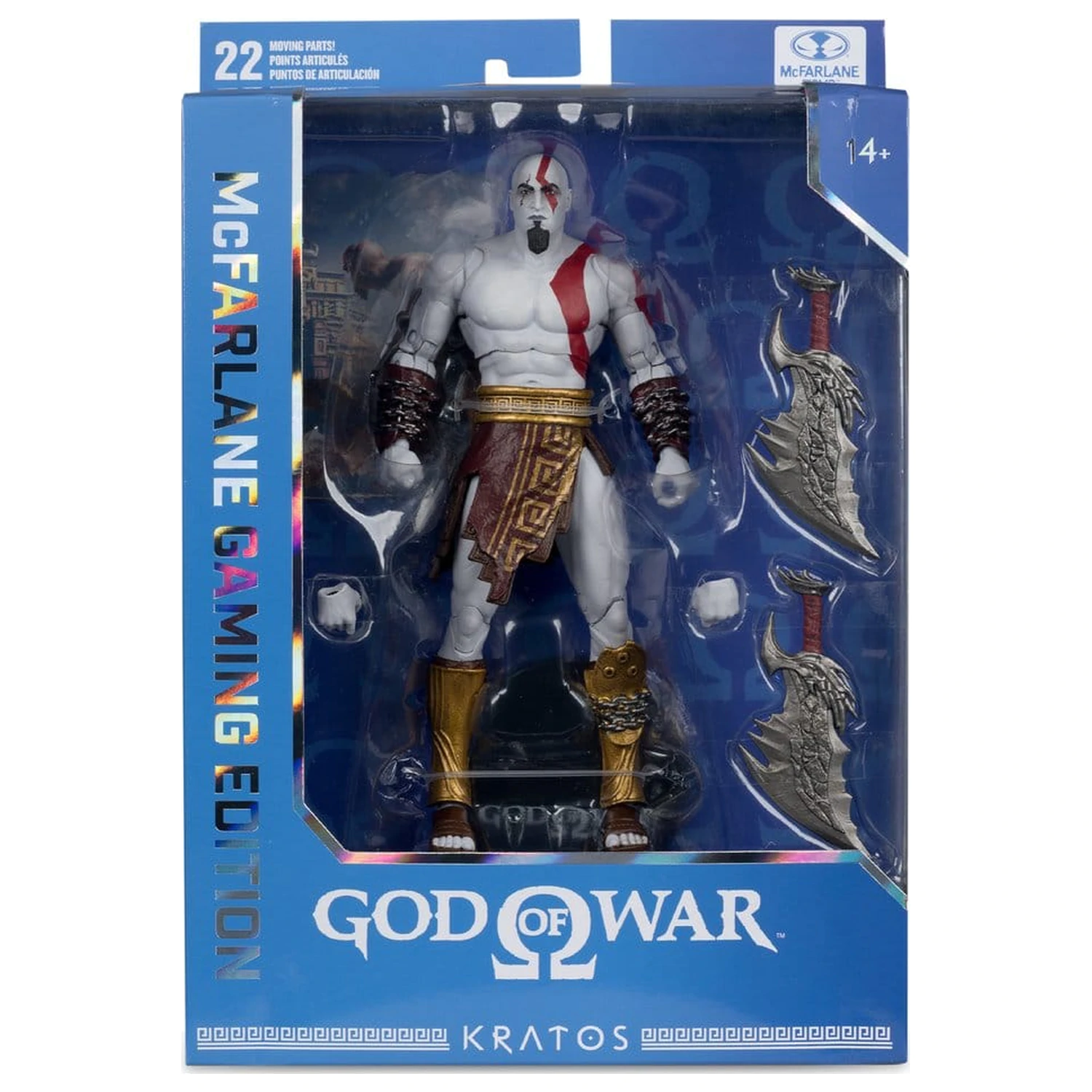 God of War McFarlane Gaming Edition Actionfigur Kratos 18 Zentimeter Produktfoto