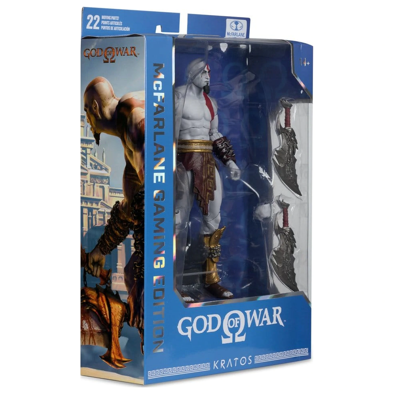God of War McFarlane Gaming Edition Actionfigur Kratos 18 Zentimeter Produktfoto