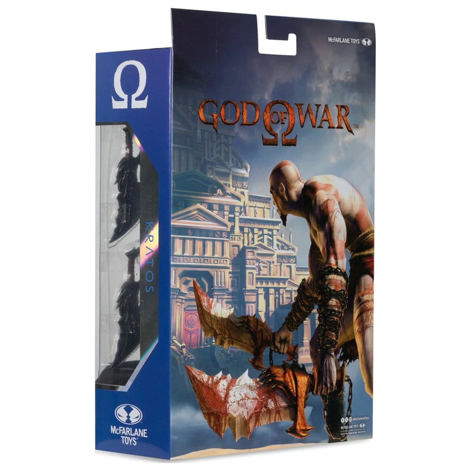 God of War McFarlane Gaming Edition Actionfigur Kratos 18 Zentimeter Produktfoto