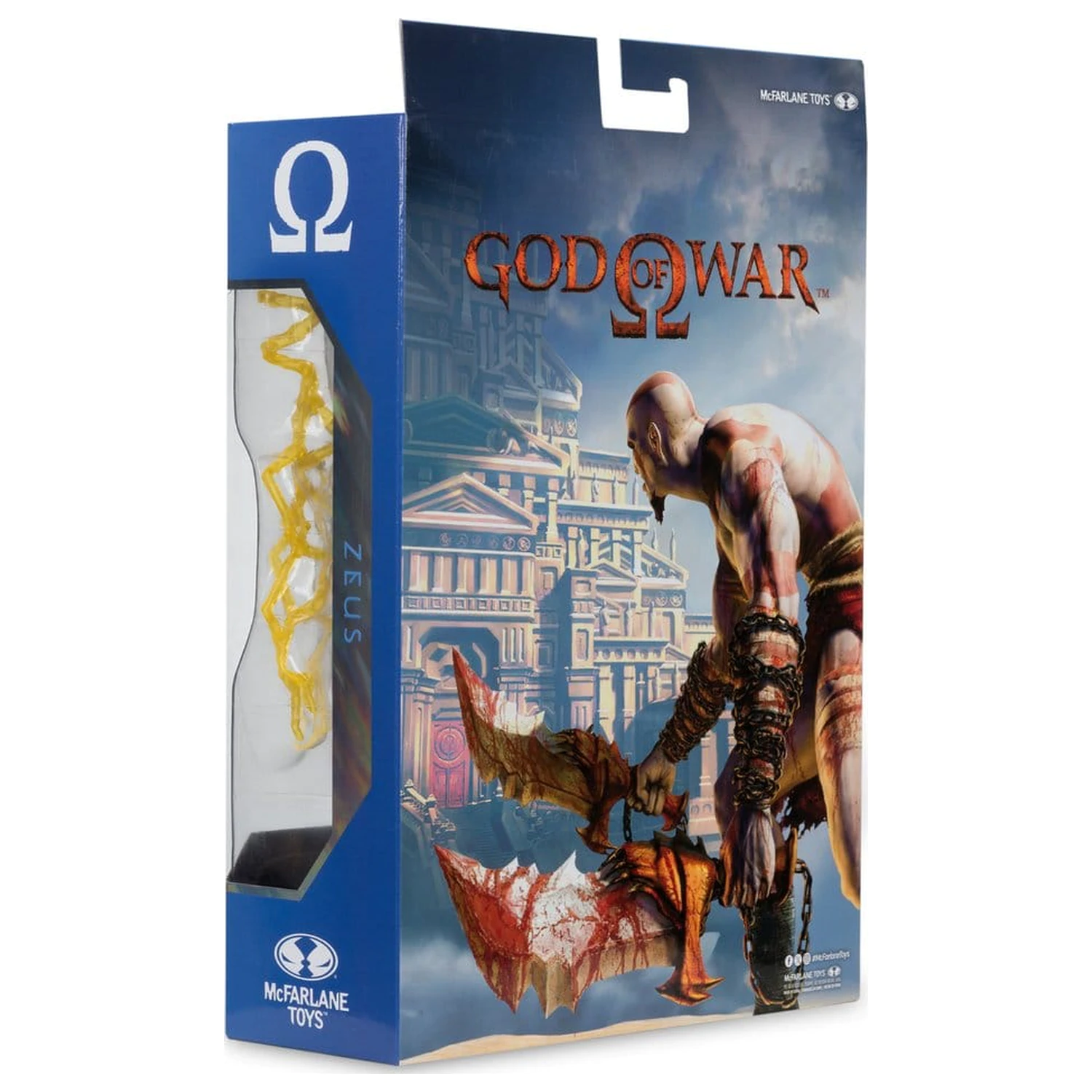 God of War McFarlane Gaming Edition Actionfigur Zeus 18 cm Produktfoto