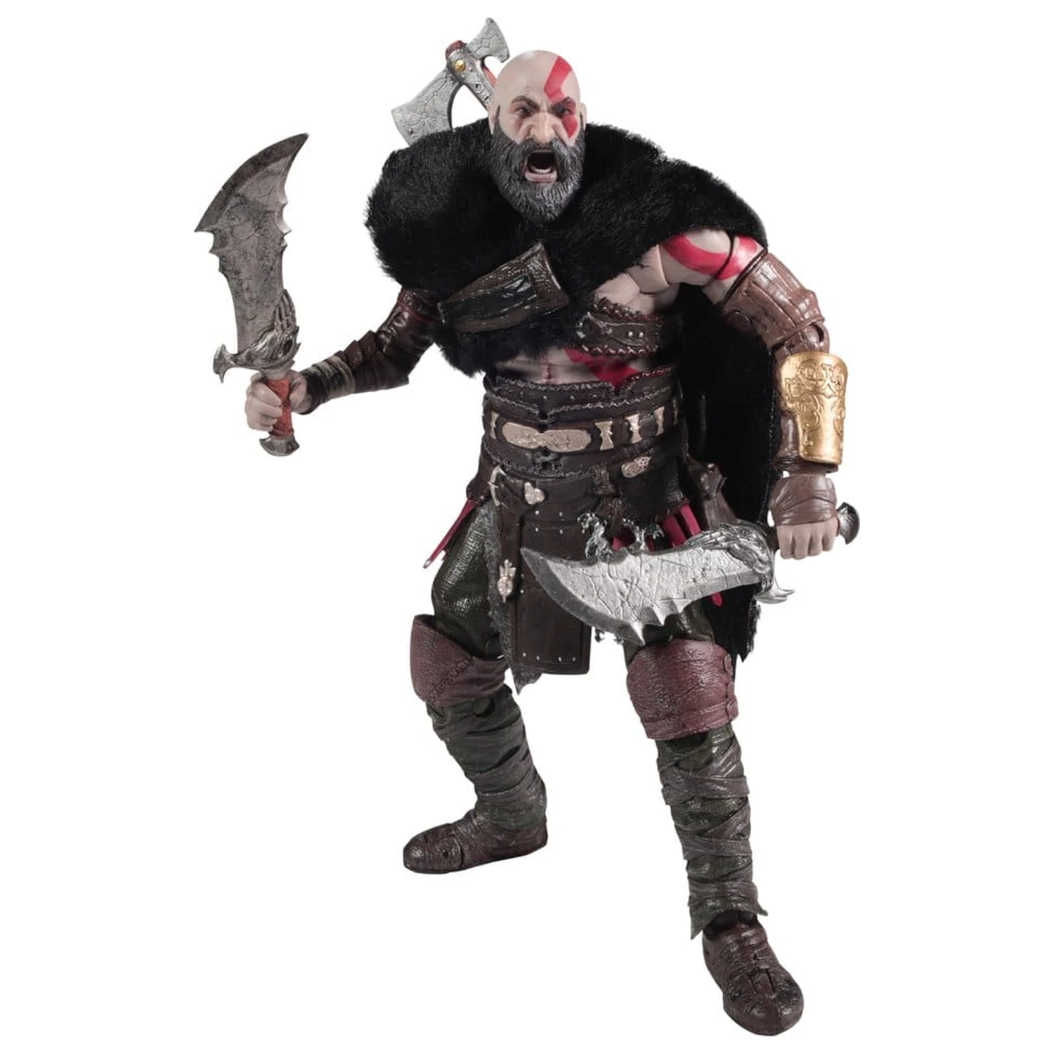 God of War Ragnarok McFarlane Elite Edition Deluxe Actionfigur Kratos #18 18 cm Produktfoto