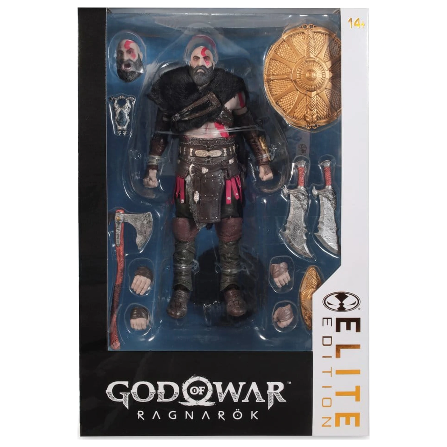 God of War Ragnarok McFarlane Elite Edition Deluxe Actionfigur Kratos #18 18 cm Produktfoto