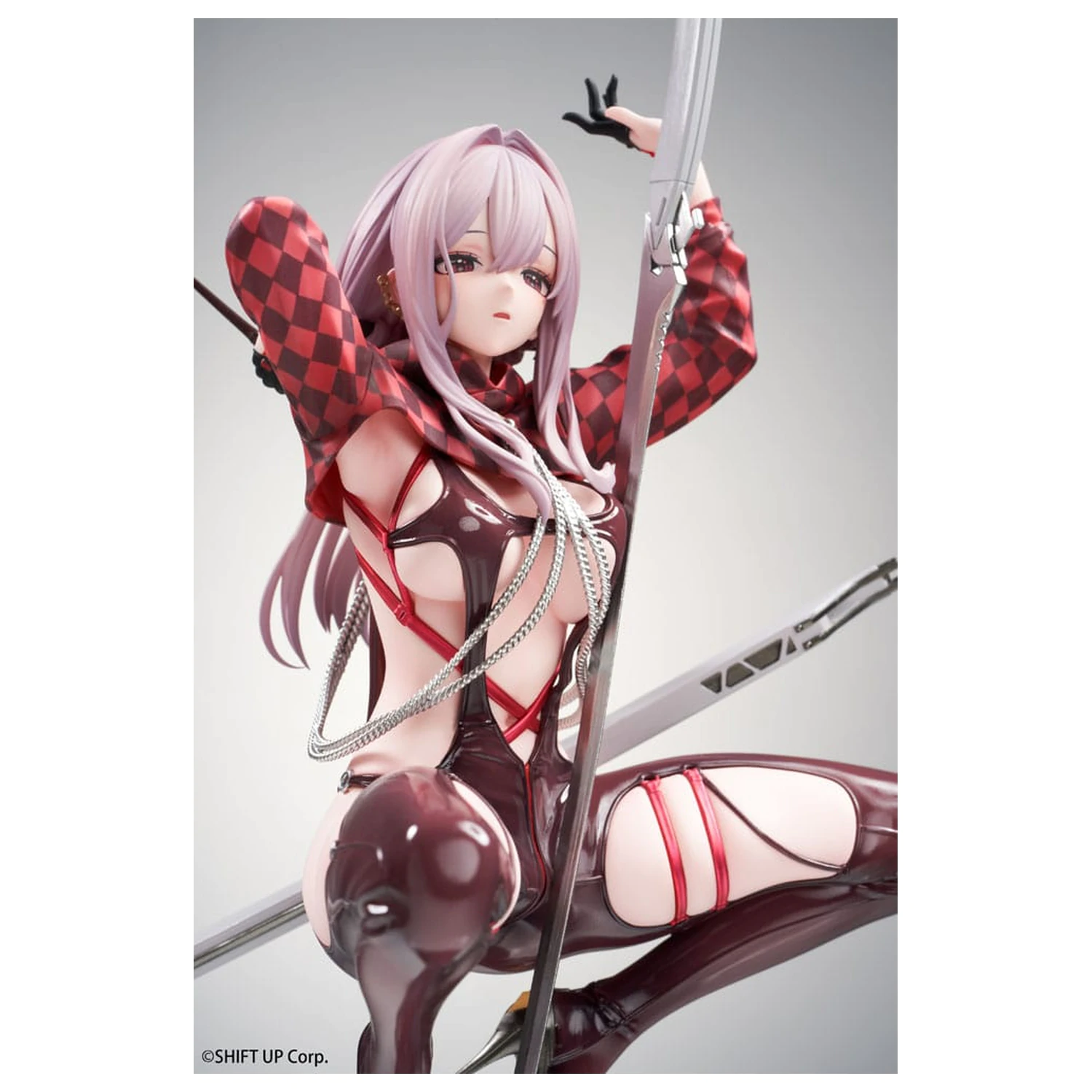 Goddess of Victory: Nikke PVC Statue 1/10 Scarlet: Racer's High 22 Zentimeter Produktfoto