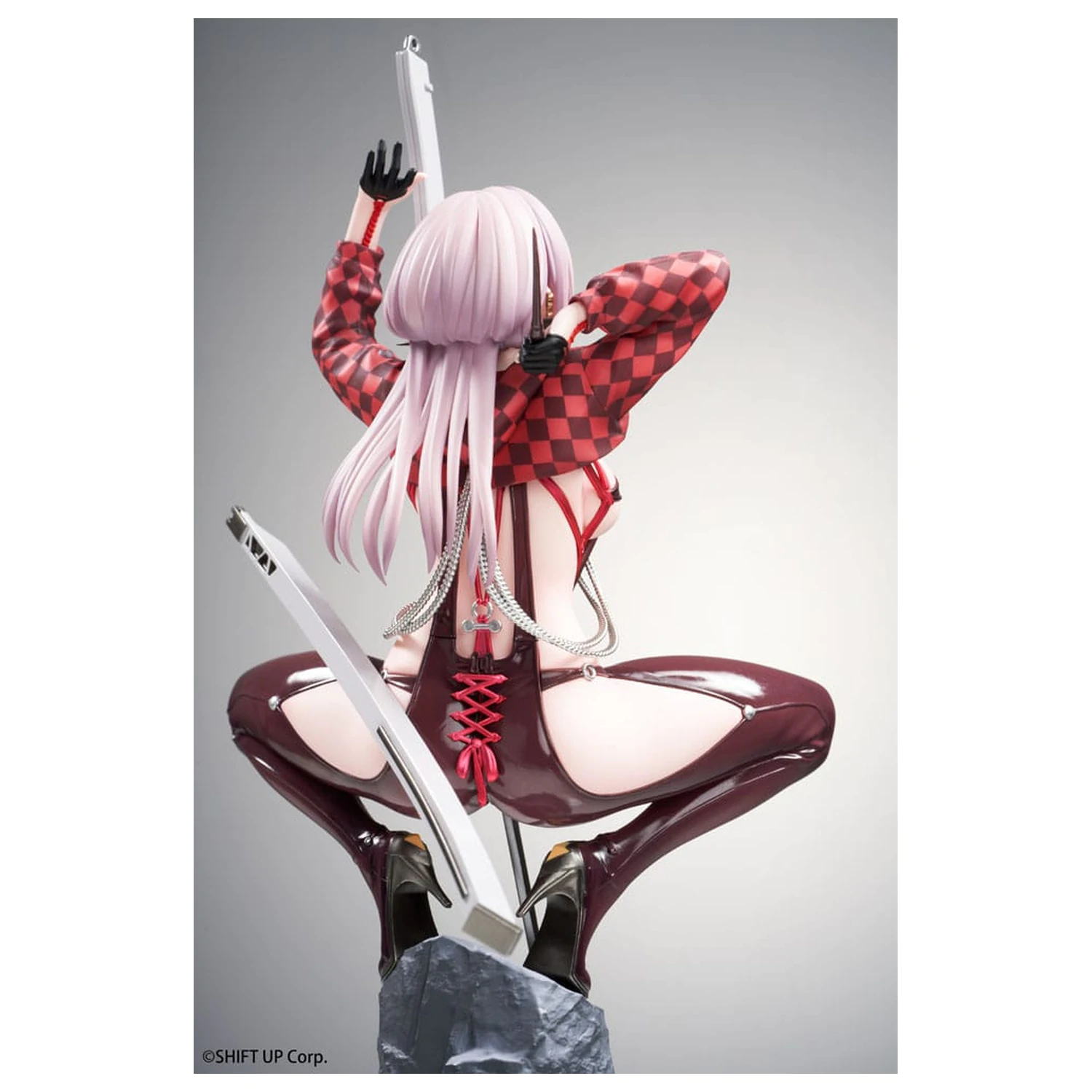 Goddess of Victory: Nikke PVC Statue 1/10 Scarlet: Racer's High 22 Zentimeter Produktfoto