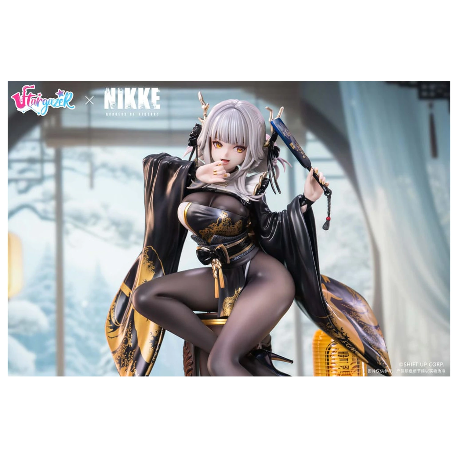 Goddess of Victory: Nikke PVC Statue 1/4 Blanc White Rabbit 42 cm Produktfoto
