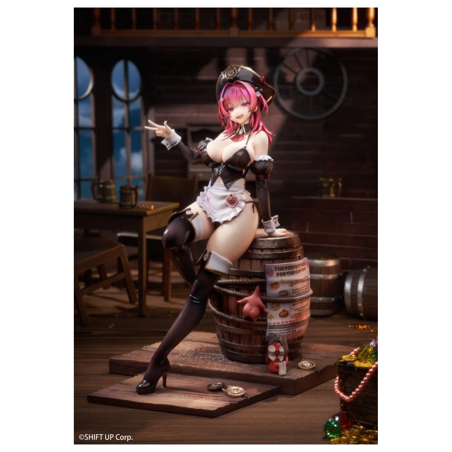 Goddess of Victory: Nikke PVC Statue 1/4 Mast: Romantic Maid Deluxe Edition 42 cm Produktfoto