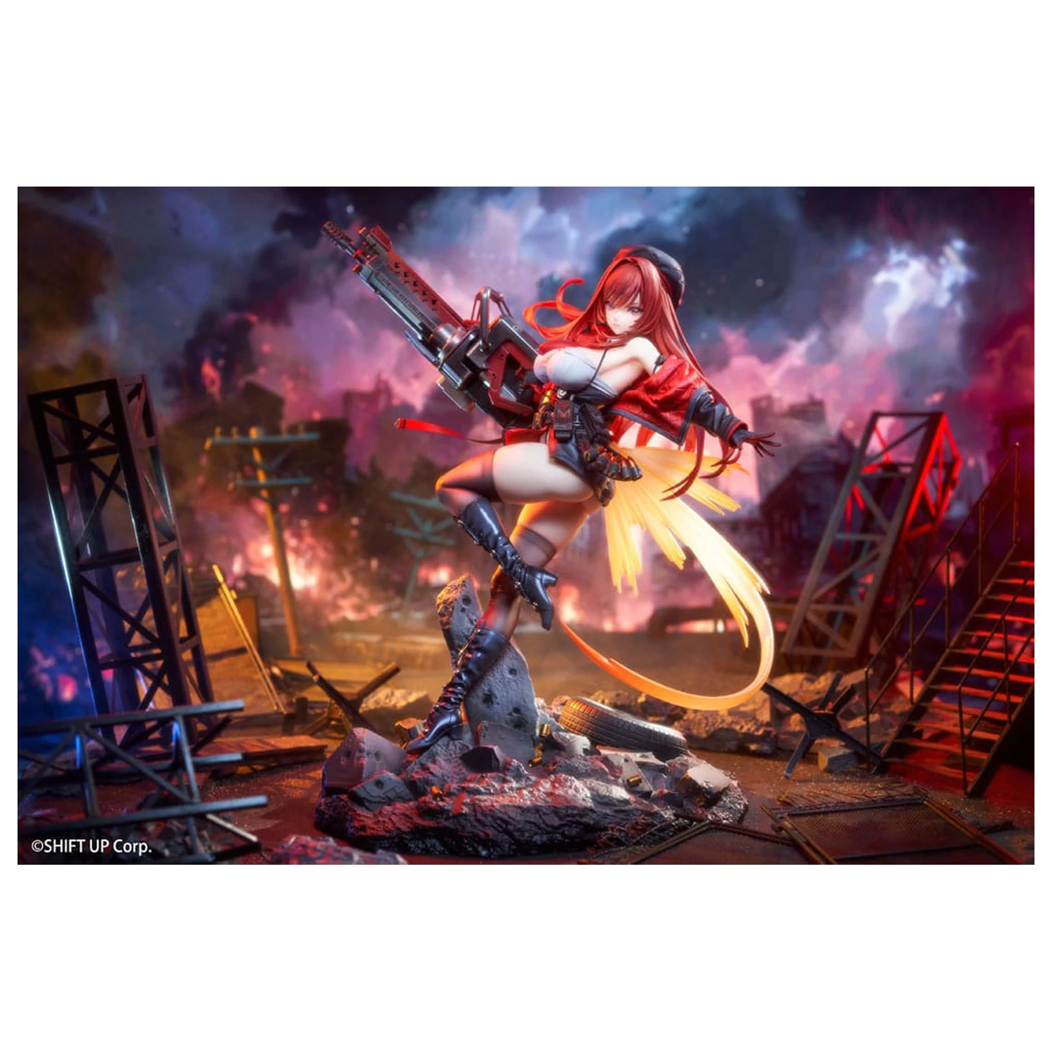 Goddess of Victory: Nikke PVC Statue 1/4 Nikke Rapi: Red Hood DX Ver. 47 cm Produktfoto
