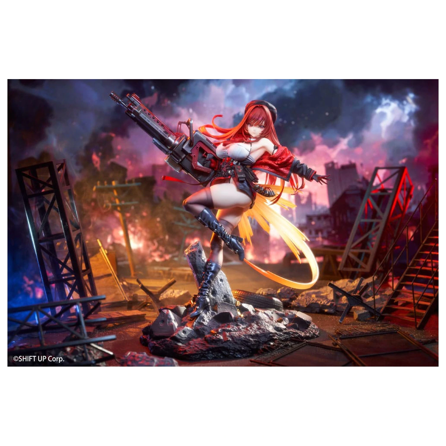 Goddess of Victory: Nikke PVC Statue 1/4 Nikke Rapi: Red Hood DX Ver. 47 cm Produktfoto