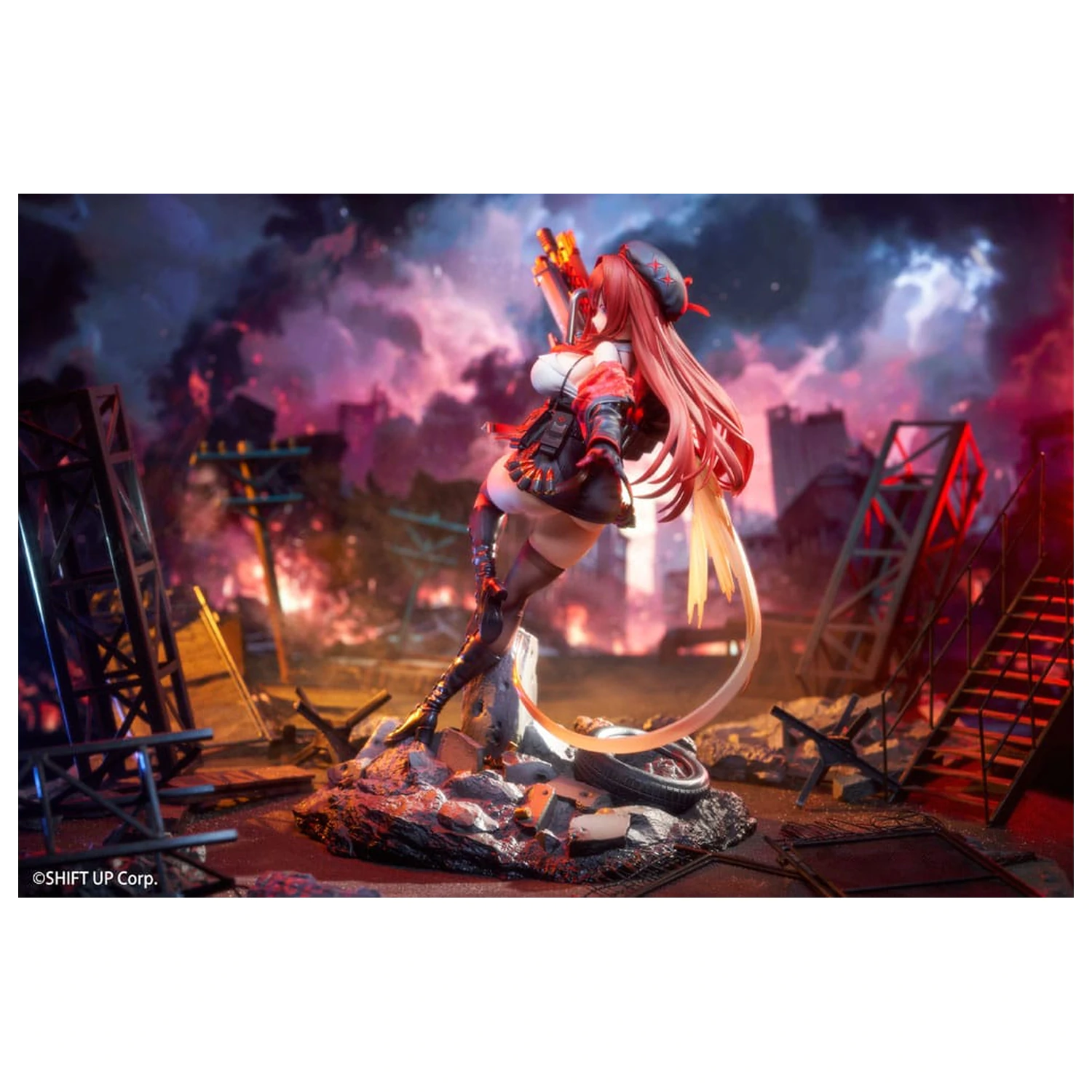 Goddess of Victory: Nikke PVC Statue 1/4 Nikke Rapi: Red Hood DX Ver. 47 cm Produktfoto