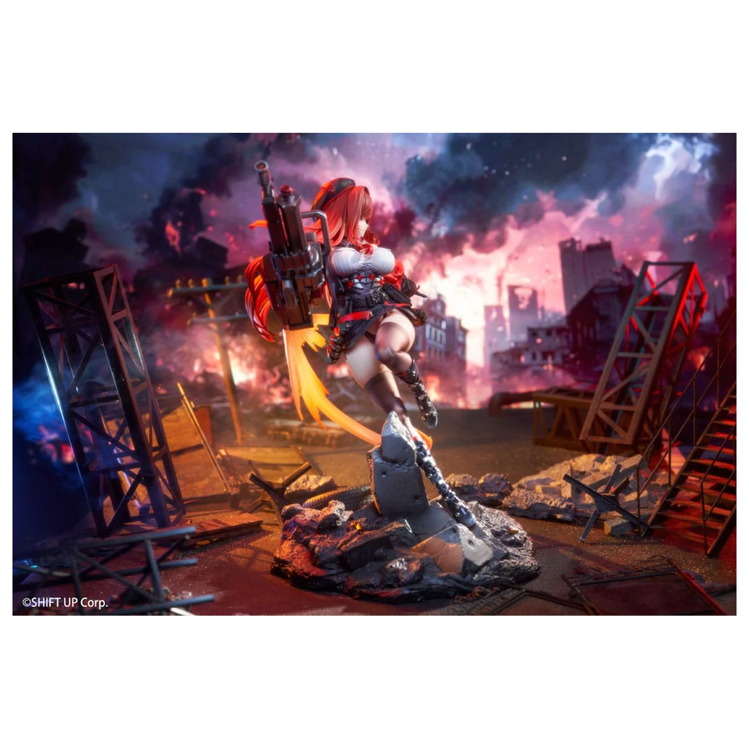 Goddess of Victory: Nikke PVC Statue 1/4 Nikke Rapi: Red Hood 47 cm Produktfoto