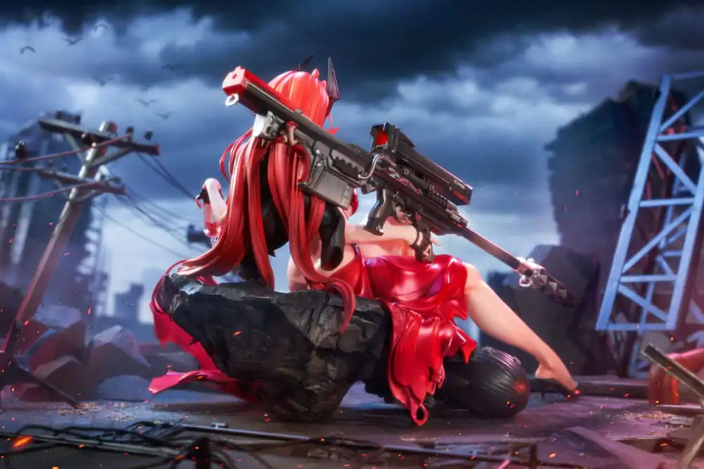 Goddess of Victory: Nikke PVC Statue 1/4 Red Hood Nonsense Red Deluxe Edtition 28 cm Produktfoto