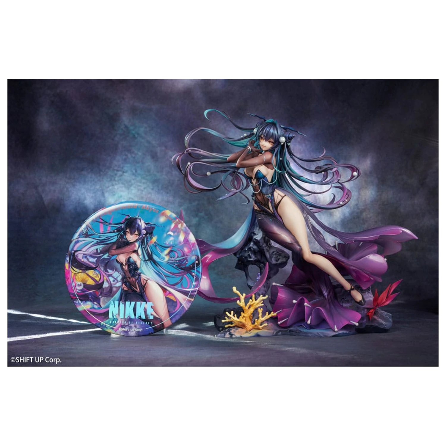 Goddess of Victory: Nikke PVC Statue 1/7 Little Mermaid Abyss Flower Deluxe Edition 24 cm Produktfoto