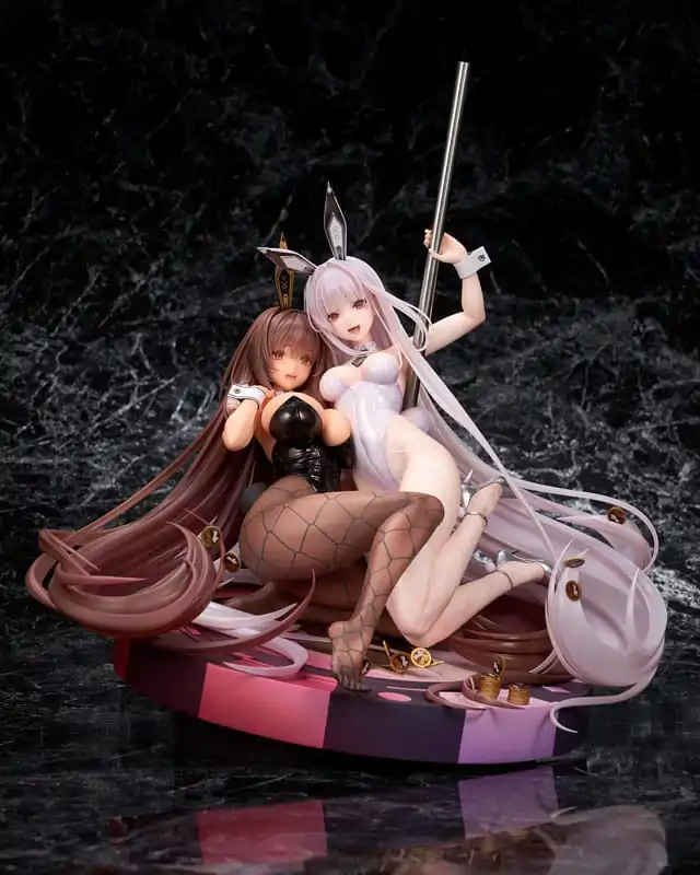 Goddess of Victory: Nikke Statue 1/7 Noir & Blanc Bunny X 777 Ver. 28 cm Produktfoto