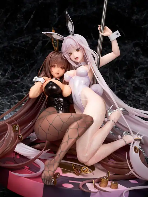 Goddess of Victory: Nikke Statue 1/7 Noir & Blanc Bunny X 777 Ver. 28 cm Produktfoto