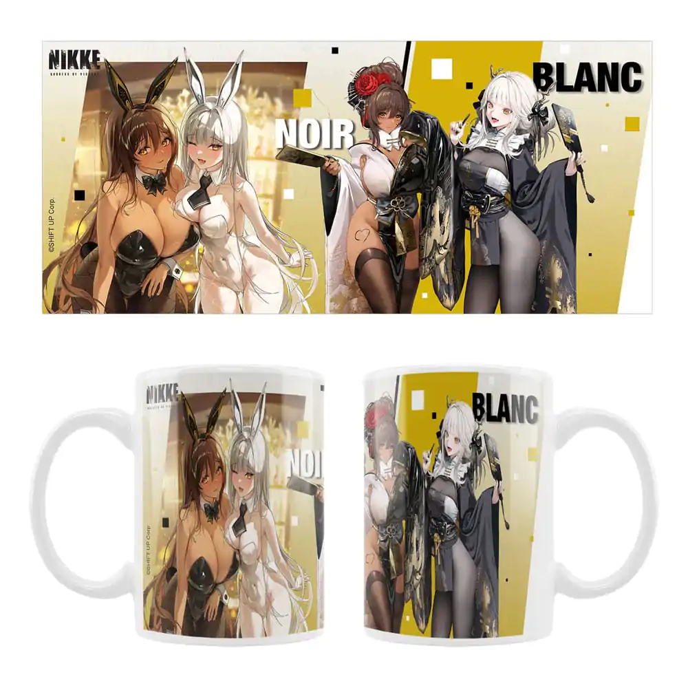 Goddess of Victory: Nikke Keramik-Tasse Blanc & Noir Produktfoto