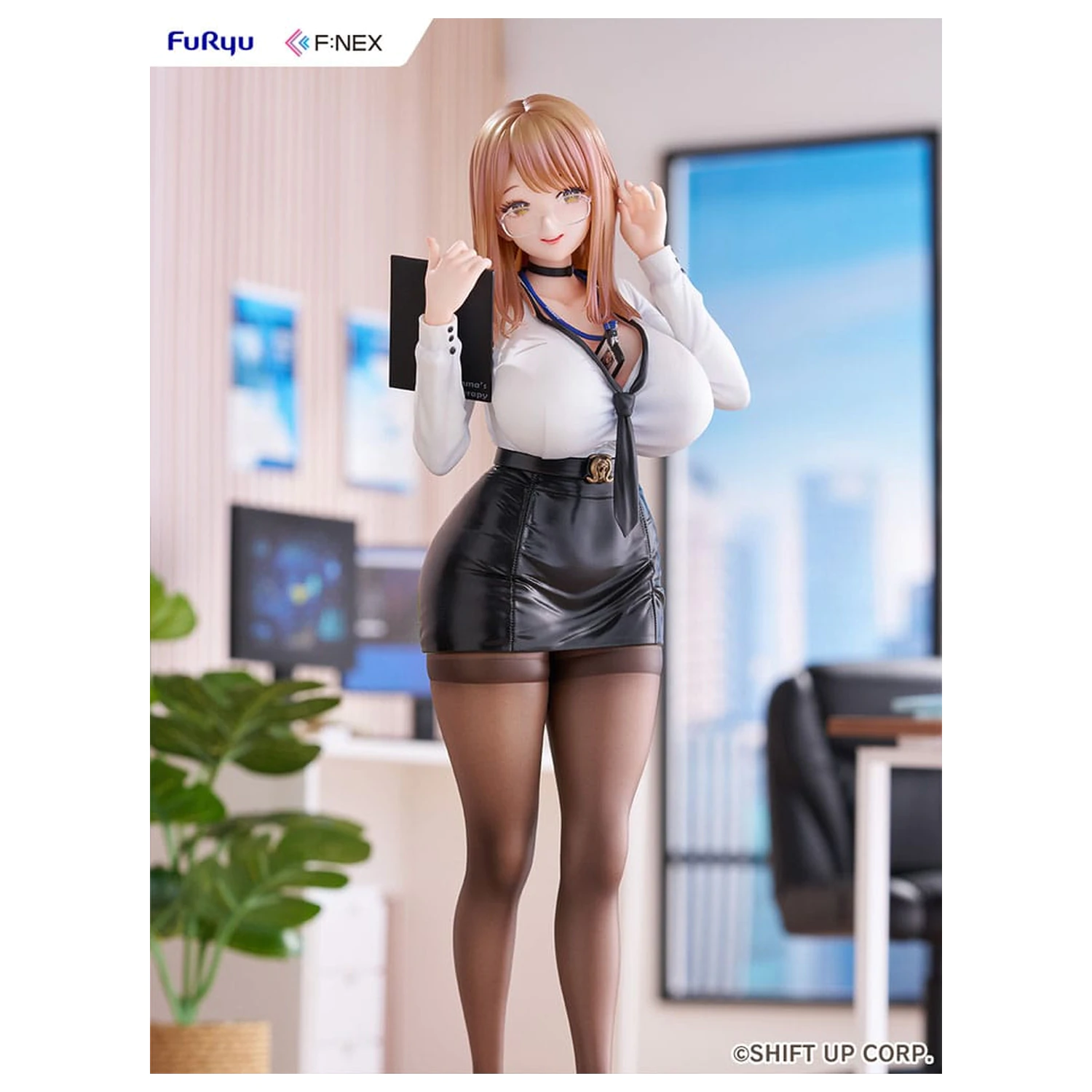 Goddess of Victory: Nikke F:Nex PVC Statue 1/7 Emma Office Therapy 25 cm Produktfoto