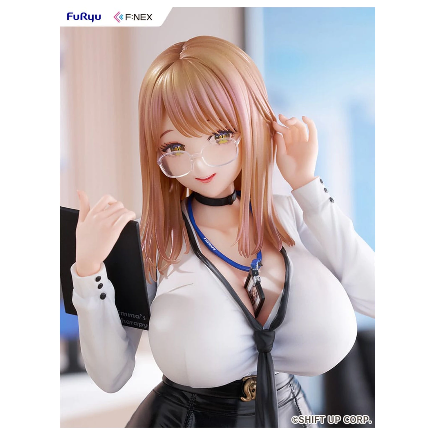 Goddess of Victory: Nikke F:Nex PVC Statue 1/7 Emma Office Therapy 25 cm Produktfoto
