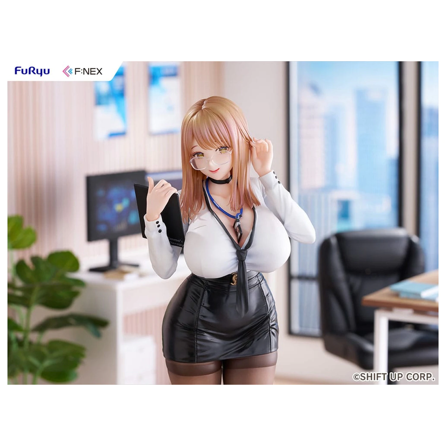 Goddess of Victory: Nikke F:Nex PVC Statue 1/7 Emma Office Therapy 25 cm Produktfoto