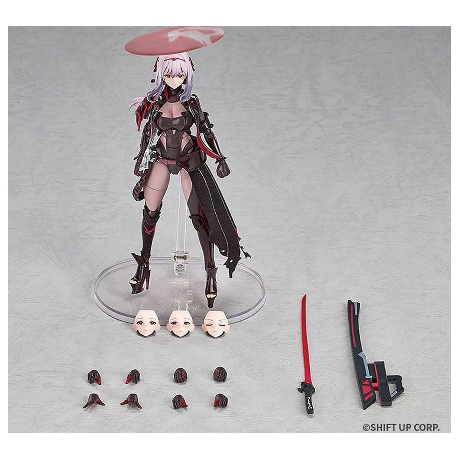 Goddess of Victory: Nikke Hyper Body Actionfigur Guren: Black Shadow 15 cm Produktfoto