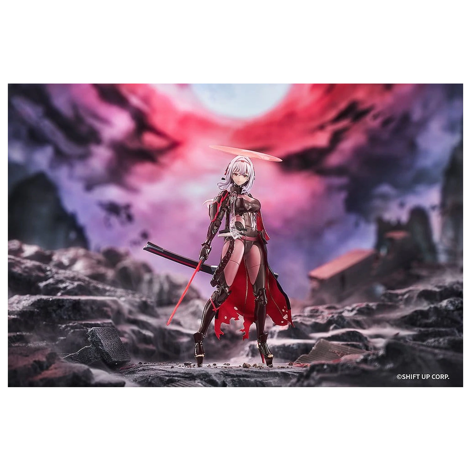 Goddess of Victory: Nikke Hyper Body Actionfigur Guren: Black Shadow 15 cm Produktfoto