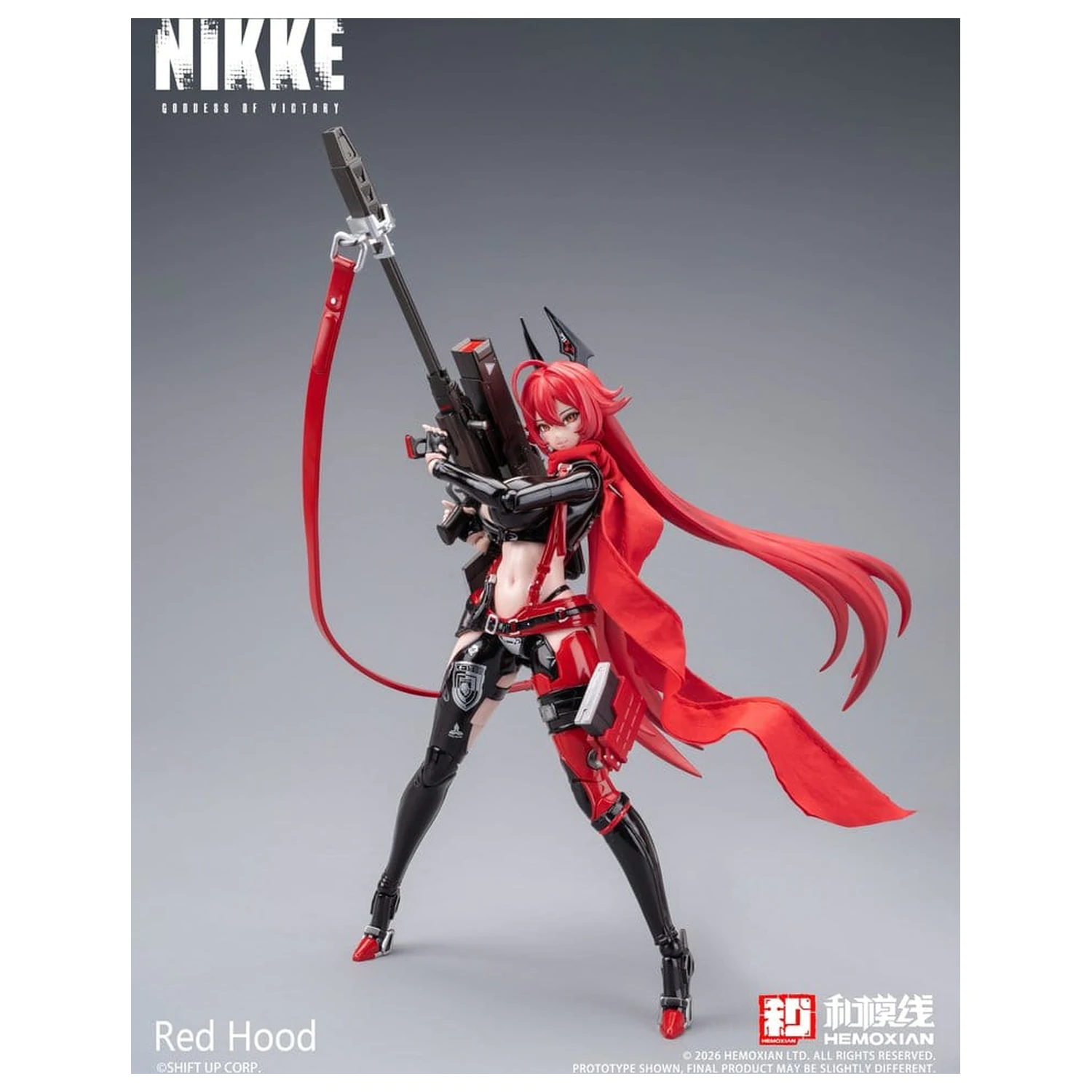 Goddess of Victory: Nikke Plastic Modellbausatz 1/12 Red Hood 18 cm Produktfoto