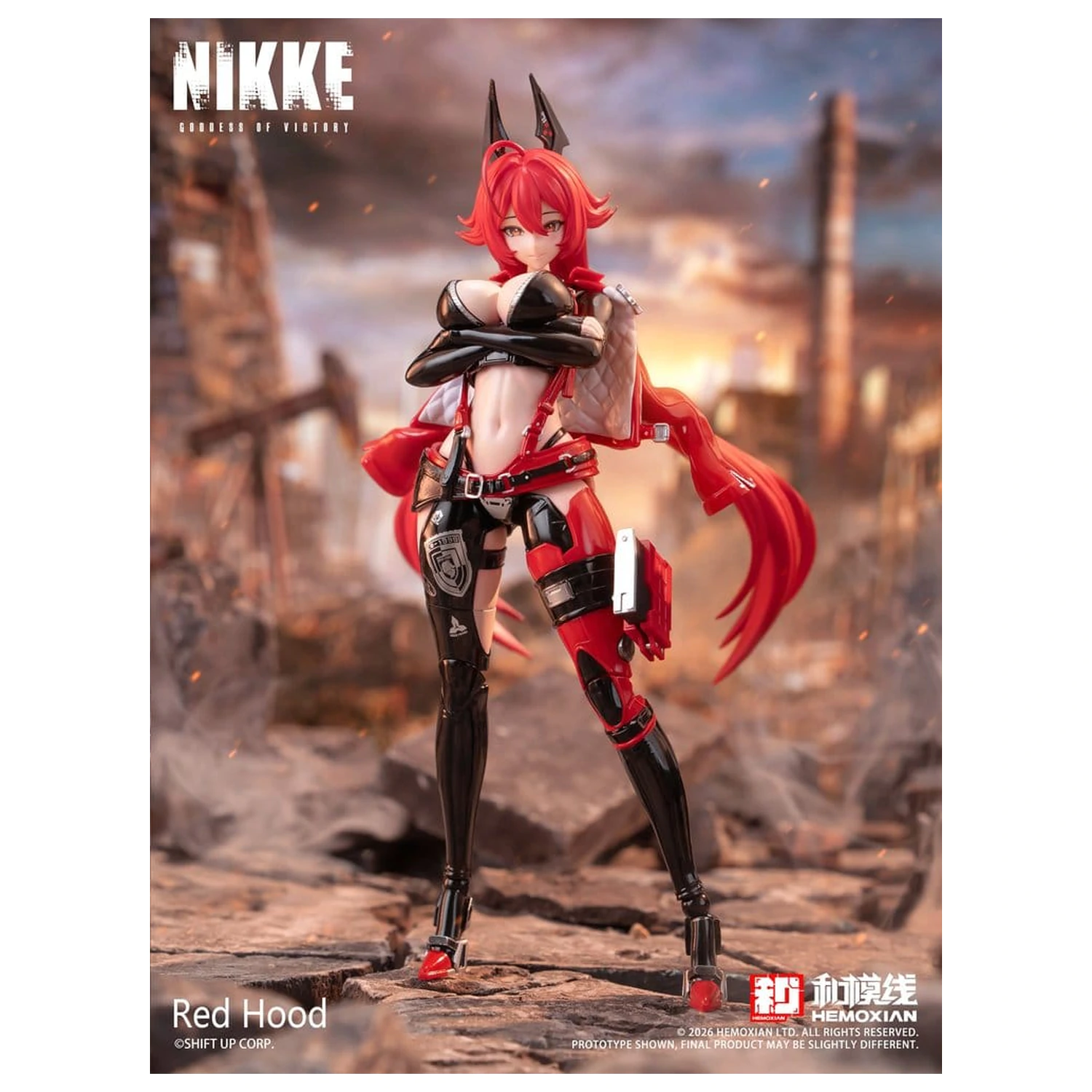 Goddess of Victory: Nikke Plastic Modellbausatz 1/12 Red Hood 18 cm Produktfoto