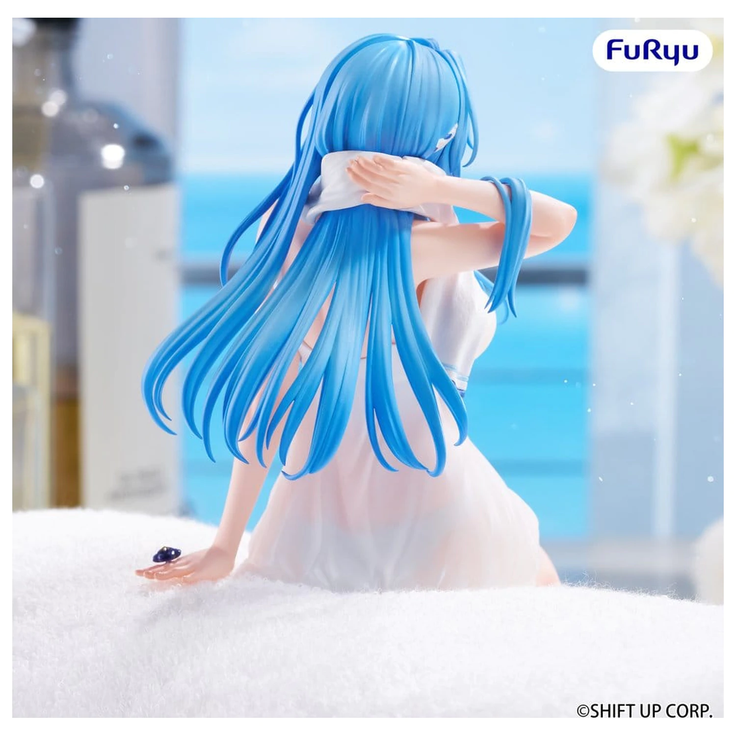 Goddess of Victory: Nikke Noodle Stopper PVC Figur Helm After Shower 15 cm Produktfoto