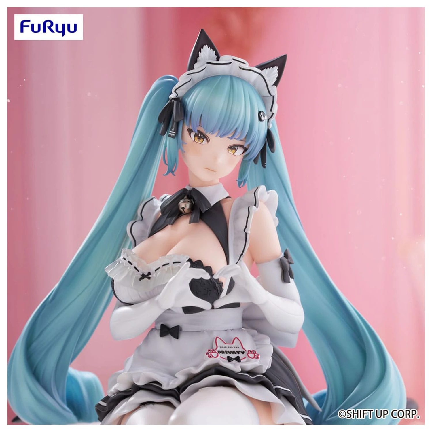 Goddess of Victory: Nikke Noodle Stopper PVC Statue Privaty: Unkind Maid 15 cm Produktfoto