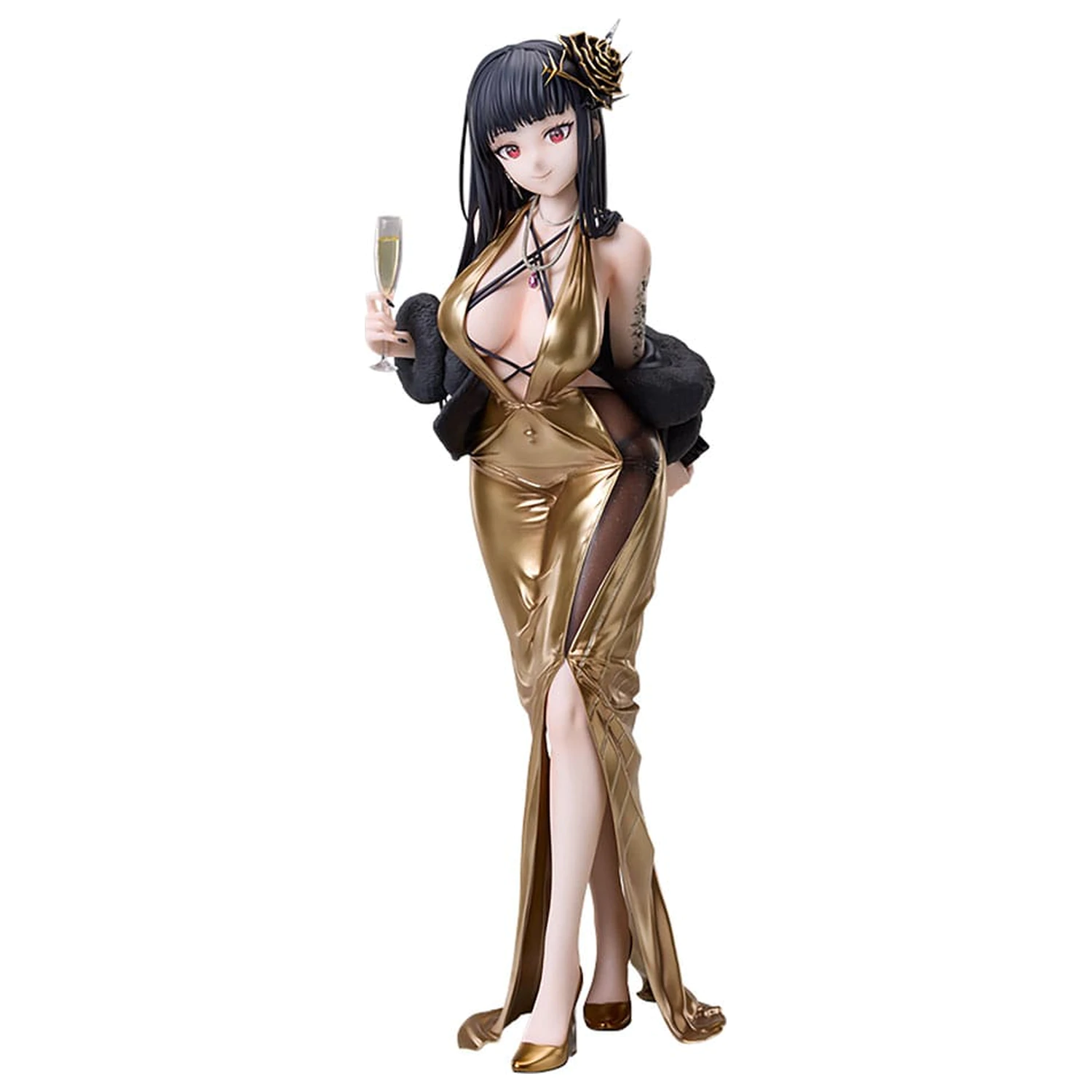Goddess of Victory: Nikke PVC Statue 1/4 D: Killer Wife Secret Party Cleaner 42 Zentimeter Produktfoto