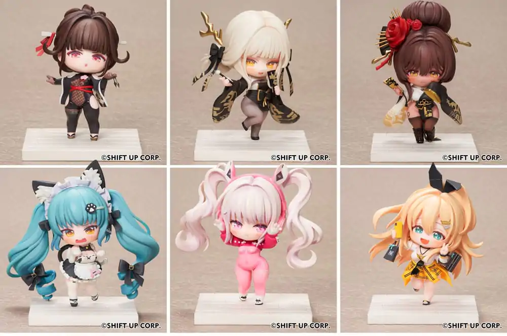 Goddess of Victory: Nikke SAC Series Mini-Figuren 6er-Pack Chibi 10 cm termékfotó