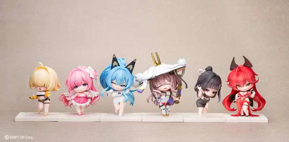 Goddess of Victory: Nikke SAC Series Mini Figuren 6er-Pack Chibi Vol. 2 10 cm Produktfoto
