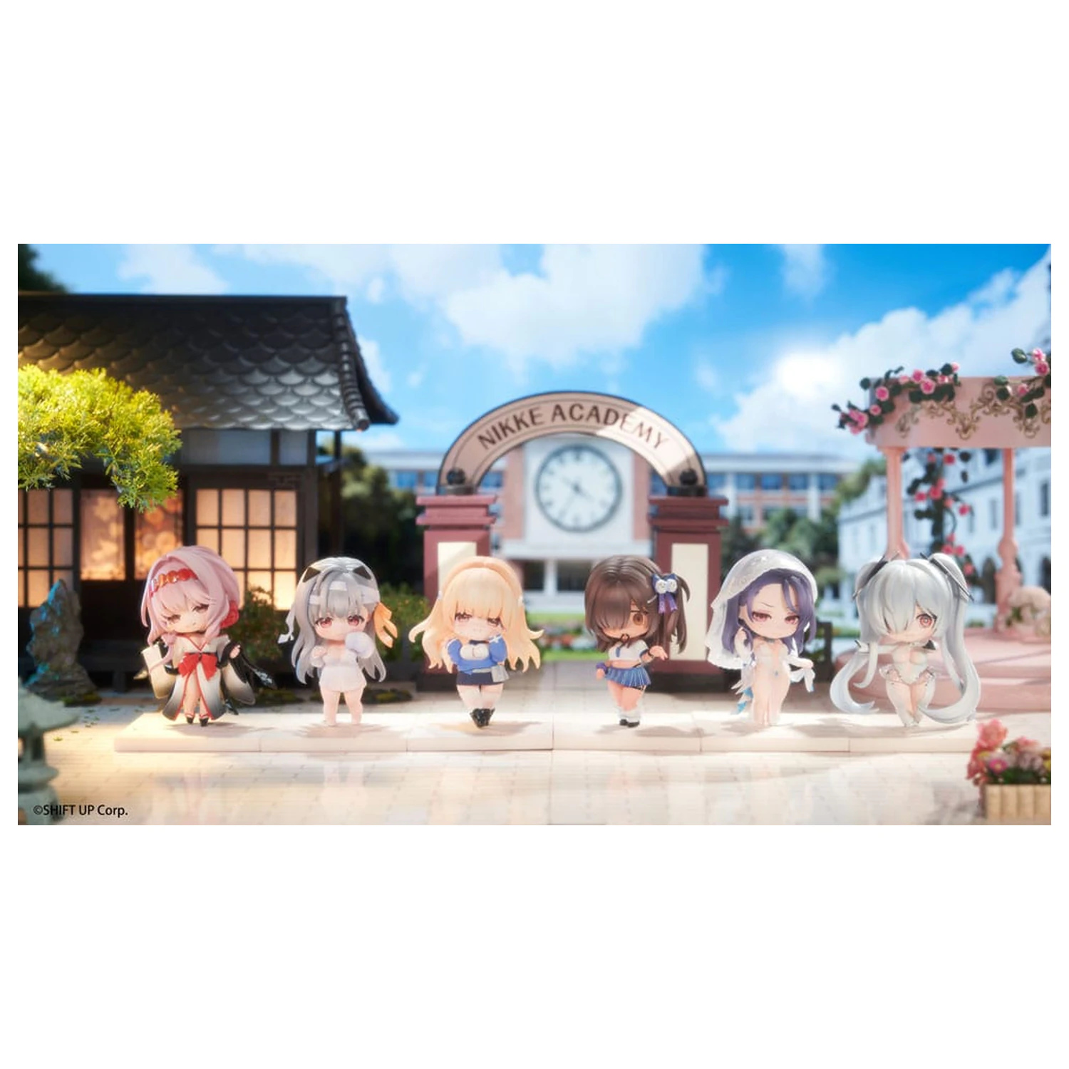 Goddess of Victory: Nikke SAC Series Mini Figuren 6er-Pack Chibi Vol. 3 10 cm Produktfoto
