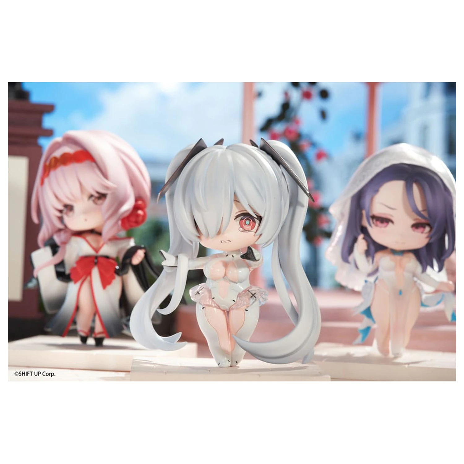 Goddess of Victory: Nikke SAC Series Mini Figuren 6er-Pack Chibi Vol. 3 10 cm Produktfoto