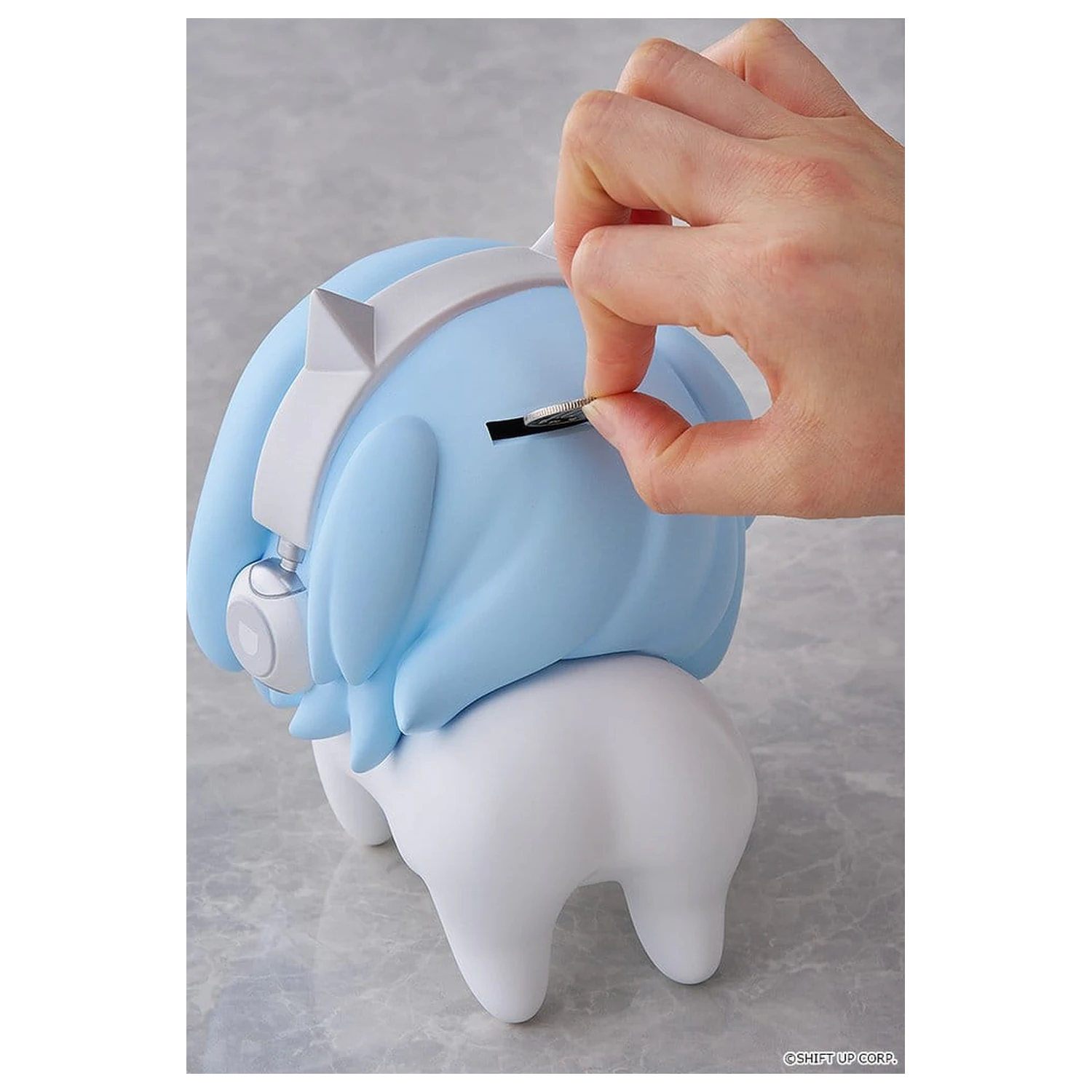 Goddess of Victory: Nikke Soft Vinyl Münzbank Shidoro 13 cm Produktfoto